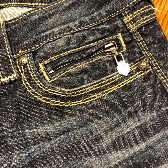 ReRock for Express Barely Boot Jeans - Picture 4 of 8